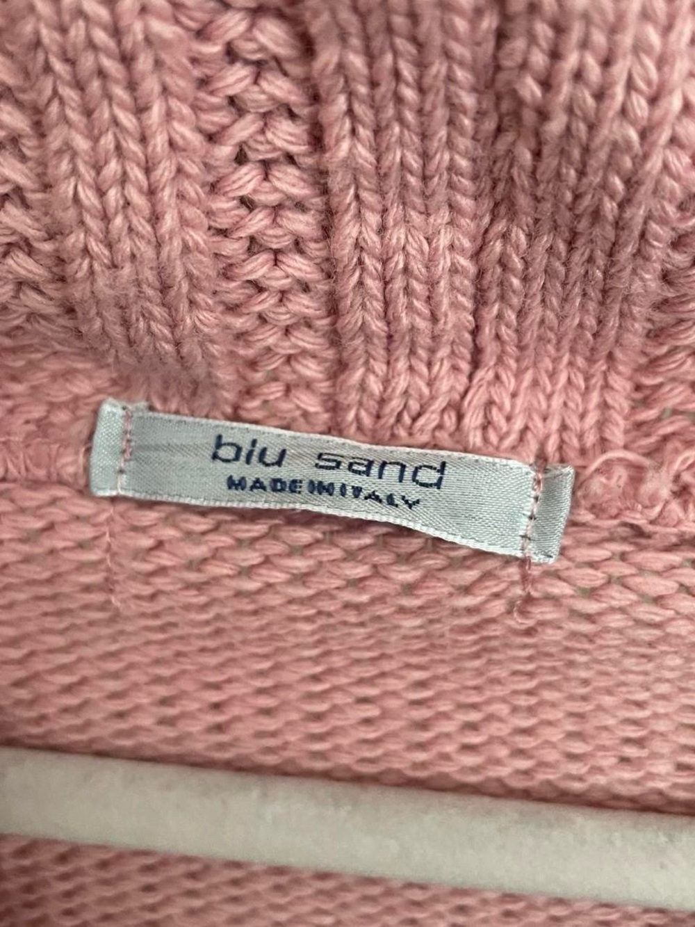 Vintage Y2K light pink bolero cardigan by Blu Sand - Picture 5 of 7